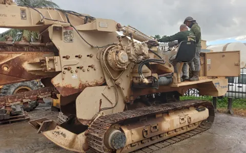 Rock trenchers heavy equipment